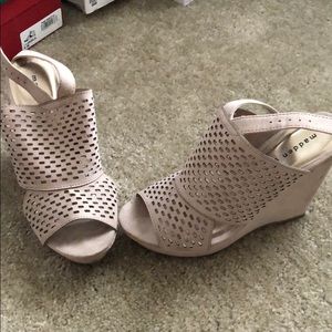 Madden girl suede wedges